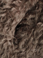 Damen Fleecemantel mit breitem Revers - Daria