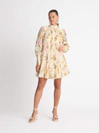 Jaidy - Mini-Hemdkleid mit Spitzenbesatz