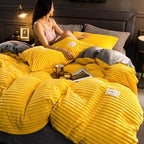 Luxy - Warmer Fleece-Winter-Bettbezug