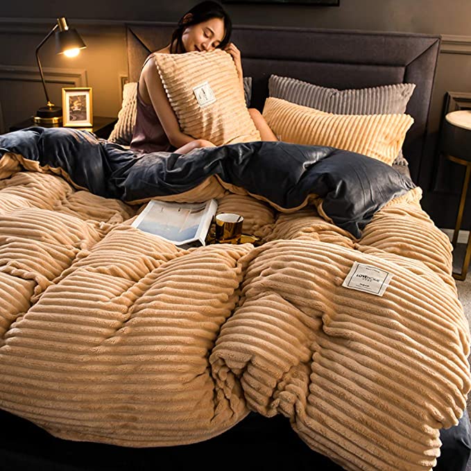 Luxy - Warmer Fleece-Winter-Bettbezug