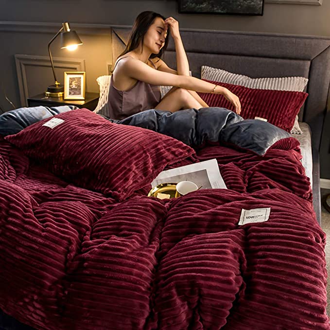 Luxy - Warmer Fleece-Winter-Bettbezug