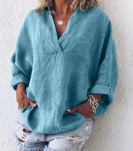BLAIRE - MODISCH TRENDIGE IBIZA BLUSE