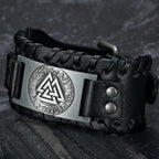 Wikinger Lederarmband Mann - Leif