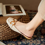 Damen-Slipper mit Metallbeschlägen - Odalys
