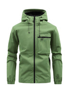 Herrenjacke für die Übergangszeit mit Kapuze und Taschen - Chester