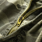 Tarnfarbene Cargo-Shorts mit Seitentaschen für Männer - Carson