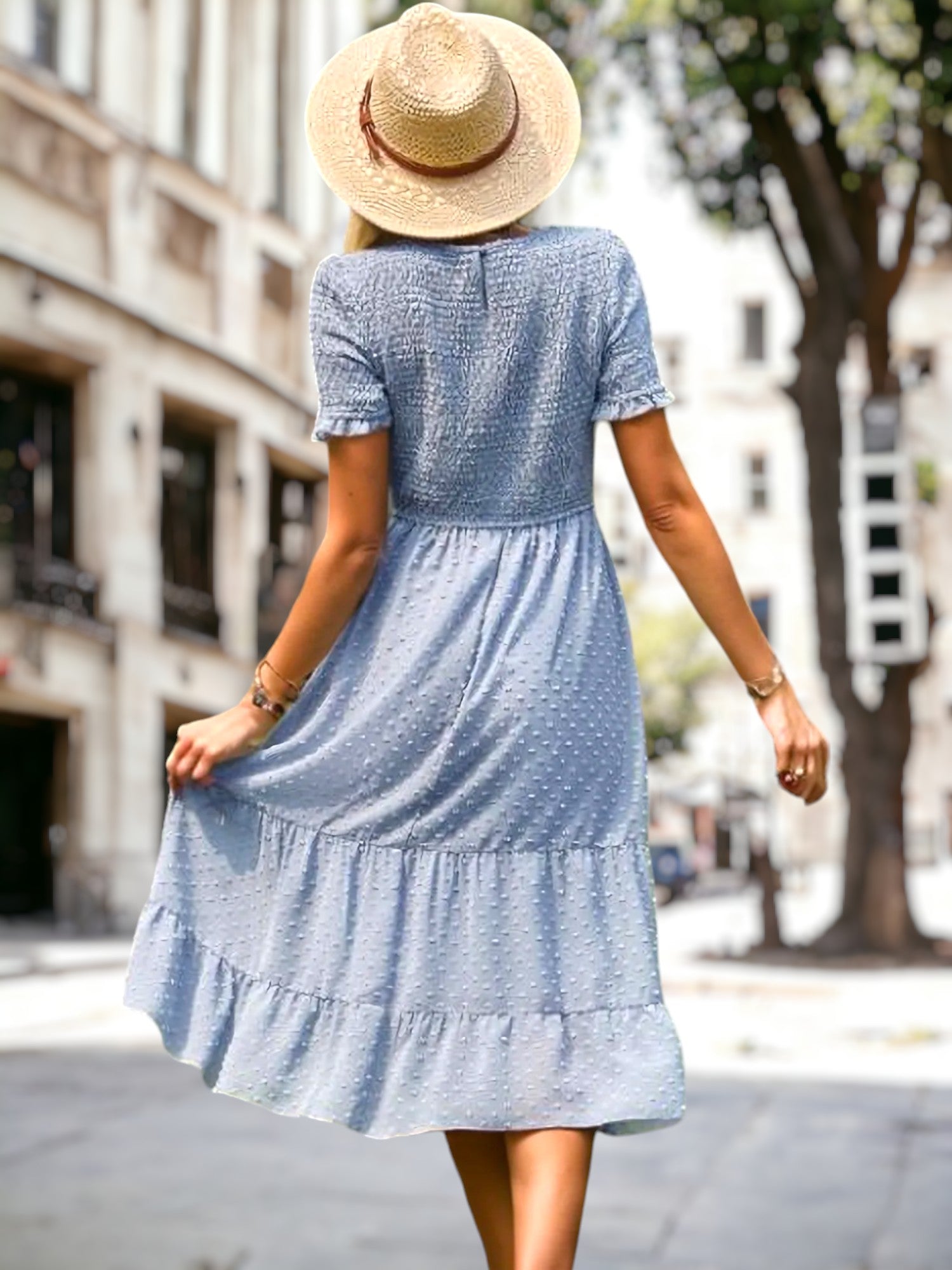 Elda - Langes Freizeitkleid für Frauen in verschiedenen Farben