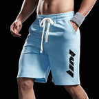 Herren-Fitness-Shorts aus Stretch-Baumwolle - Hugo
