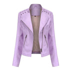 Lederjacke aus gewaschenem Lammleder