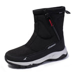 Wasserdichte Herrenstiefel mit seitlichem Reißverschluss und rutschfester Sohle - Rayan