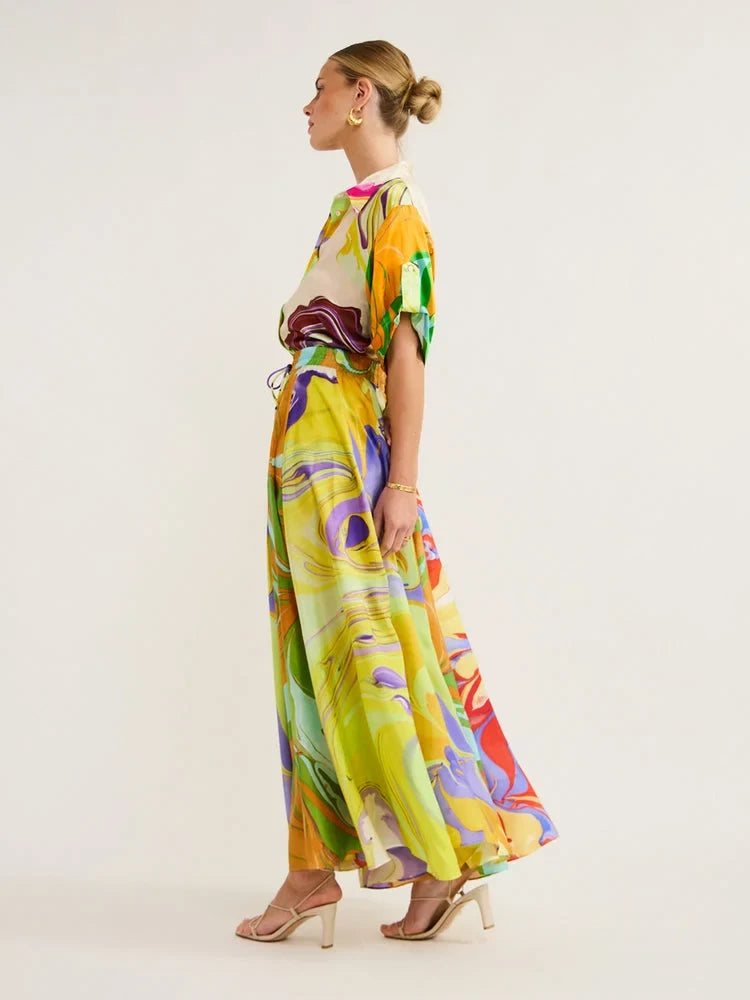 Idalia Elegantes und farbenfrohes Set