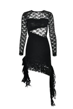 Vale - Minikleid aus Spitze mit Rüschen