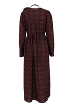 Bertha - Midikleid mit V-Ausschnitt und Blumen