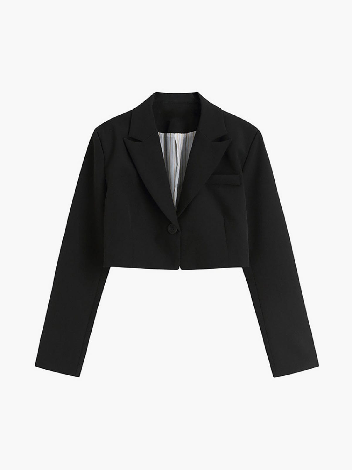Kurzer Damenblazer im Tailored-Stil – Selina