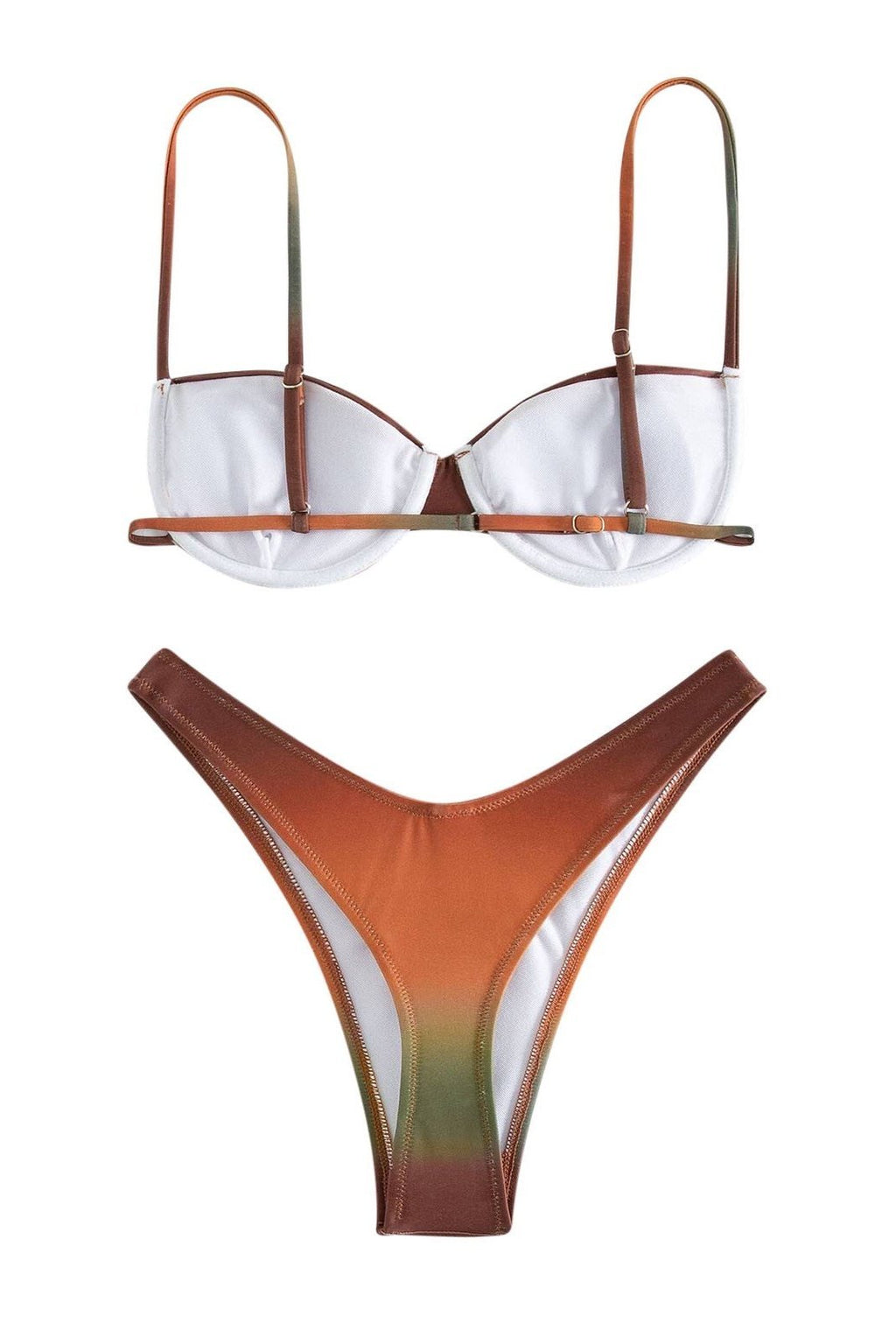 Ocean Chic - Bedruckter Farbverlaufs-Bikini
