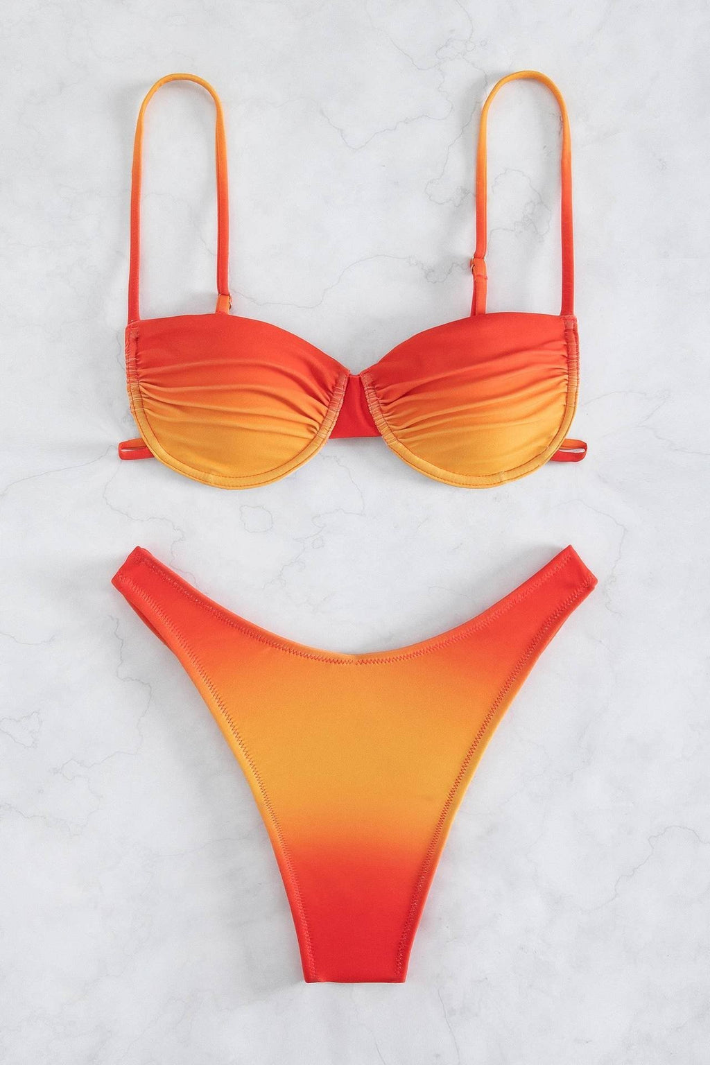 Ocean Chic - Bedruckter Farbverlaufs-Bikini