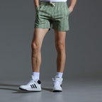 Herrenshorts aus Polyester mit vertikalen Streifen im sportlichen Stil - Julian