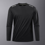 Langärmeliges Dry Fit Sport-T-Shirt für Männer - Hjalmer