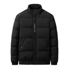 Wattierte Herrenjacke mit Stehkragen - Brevon