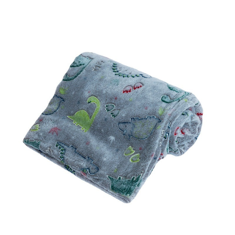 Dinosaurier Flanell-Kinderdecke