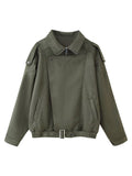 Kurze Damenjacke im Retrostil - Corvelle