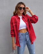 Lässige Damen-Jeansjacke - Ravina