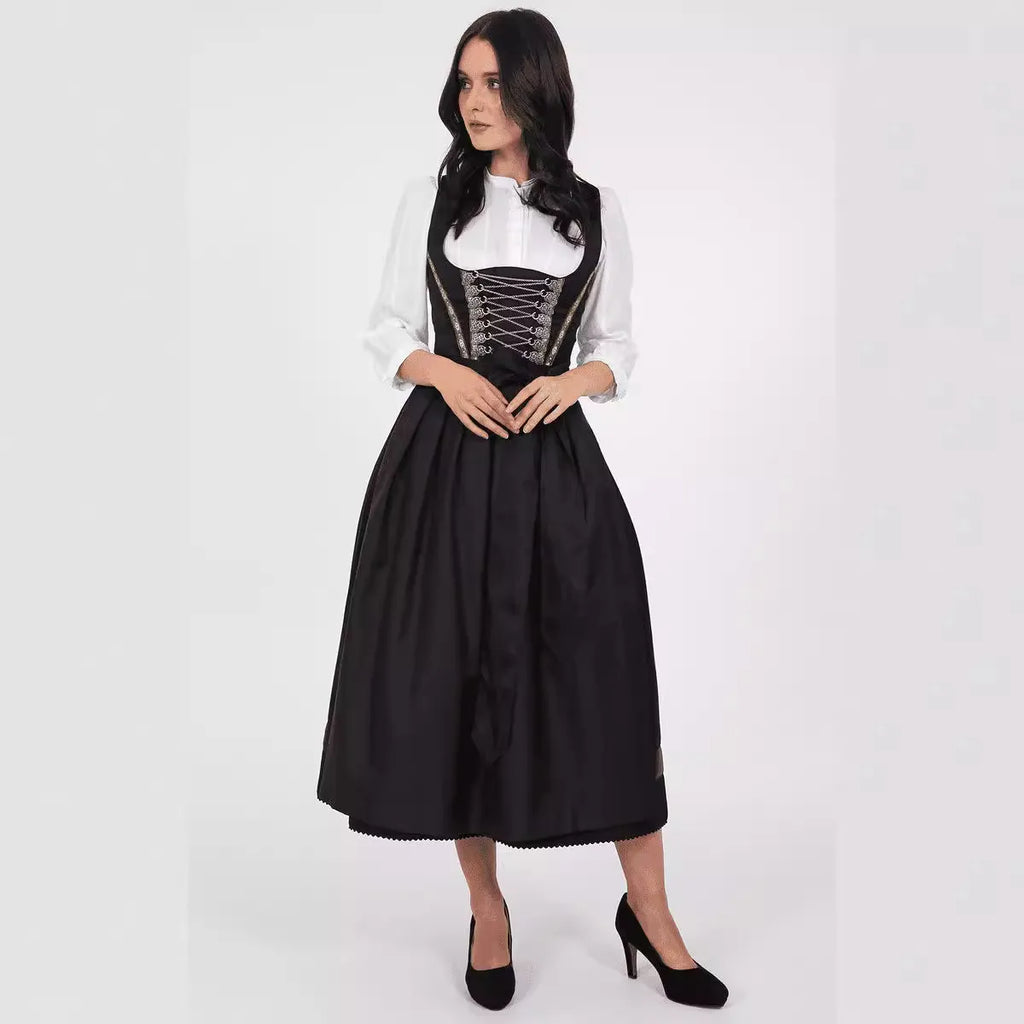 Damen Maxi Dirndl Kleid Oktoberfest 2025 - Elisabeth