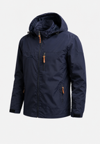 Wasserdichte Windjacke für Herren mit Kapuze – Jost