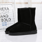 Damen-Winterstiefel aus Wildleder mit warmem Innenfutter - Thalia