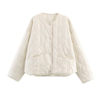 Gesteppte Jacke mit Schleifenmuster - Maeren