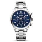Herren-Edelstahl-Sportuhr Chronograph