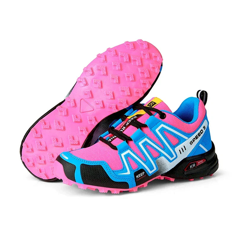 Pin Speed 3 – Leichte Wanderschuhe für Damen, rutschfest und bequem