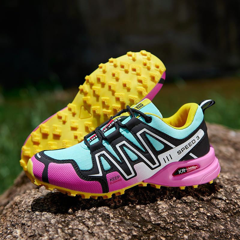 Pin Speed 3 – Leichte Wanderschuhe für Damen, rutschfest und bequem
