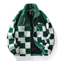 Herren-Winterjacke mit Fleece-Effekt - Davor