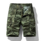 Tarnfarbene Cargo-Shorts mit Seitentaschen für Männer - Carson