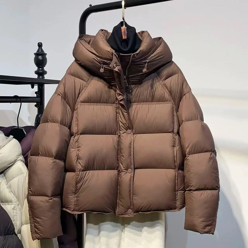 Gesteppte Wickeljacke für Frauen - Yerinna