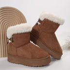 Winterstiefeletten für Frauen mit heiterem Effekt - Yureli