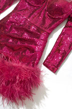 Partykleid mit Pailletten - Elyrae