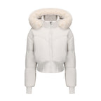 Kurze Damenjacke mit Kapuze - Avenil