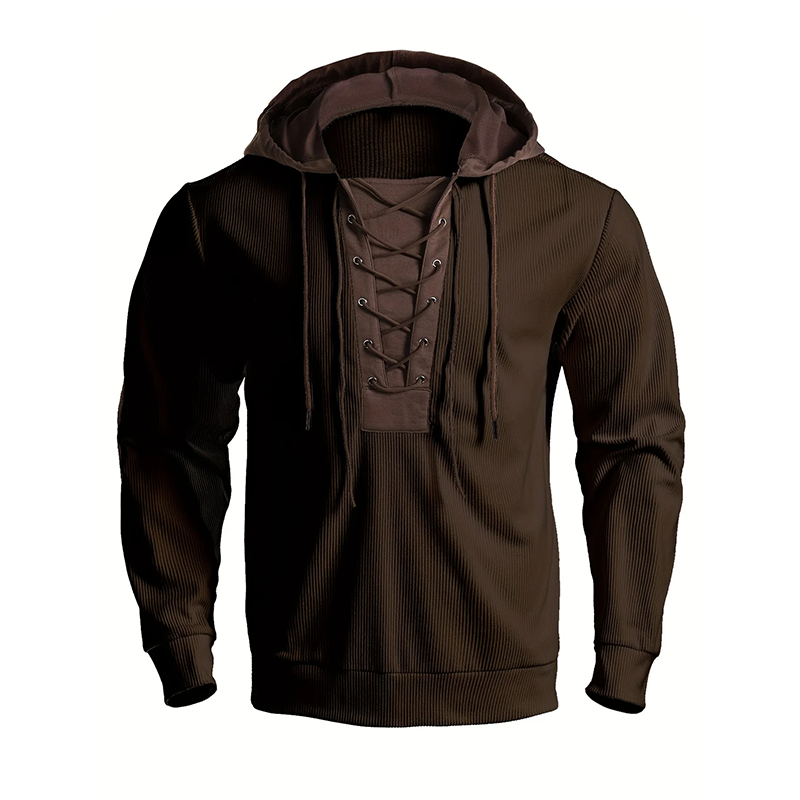 Jerry - Klassischer Hoodie mit Schnürung