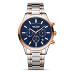 Herren-Edelstahl-Sportuhr Chronograph