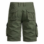 Lässige Cargo-Taschen-Shorts aus Baumwolle für Herren - Jason