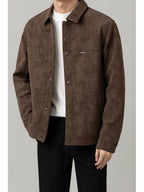 Herrenjacke in Wildlederoptik - Veyran