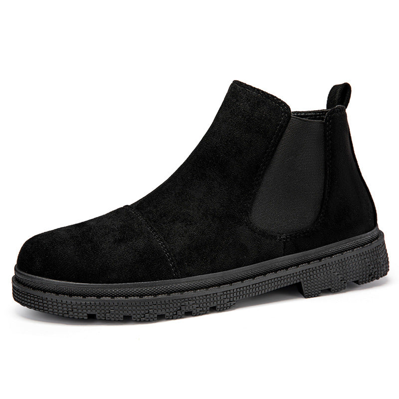 Herren Retro-Stiefeletten aus Leder - Aegis