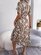 Leonie - Kleid im Leoparden Look