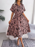 Leonie - Kleid im Leoparden Look