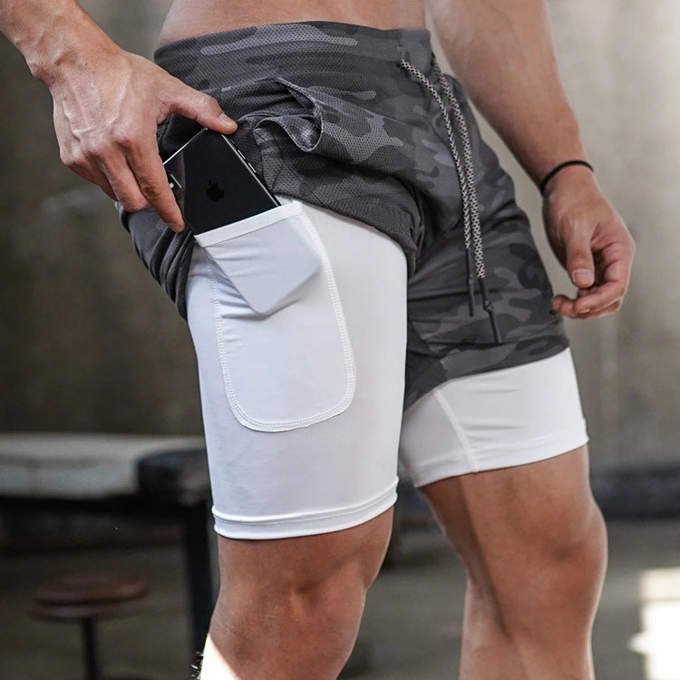 Leonardo - Camouflage Agile Sport Style Shorts