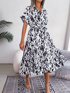 Leonie - Kleid im Leoparden Look