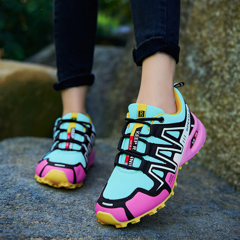 Pin Speed 3 – Leichte Wanderschuhe für Damen, rutschfest und bequem