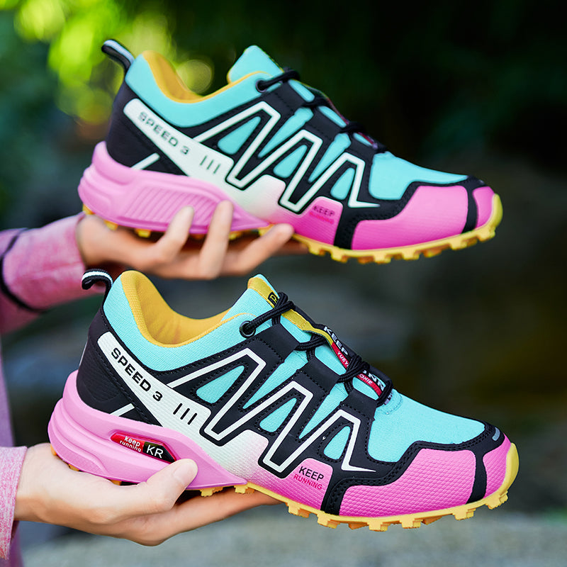 Pin Speed 3 – Leichte Wanderschuhe für Damen, rutschfest und bequem
